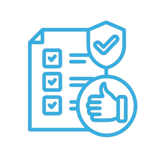 Analytics dashboard with clock icon
