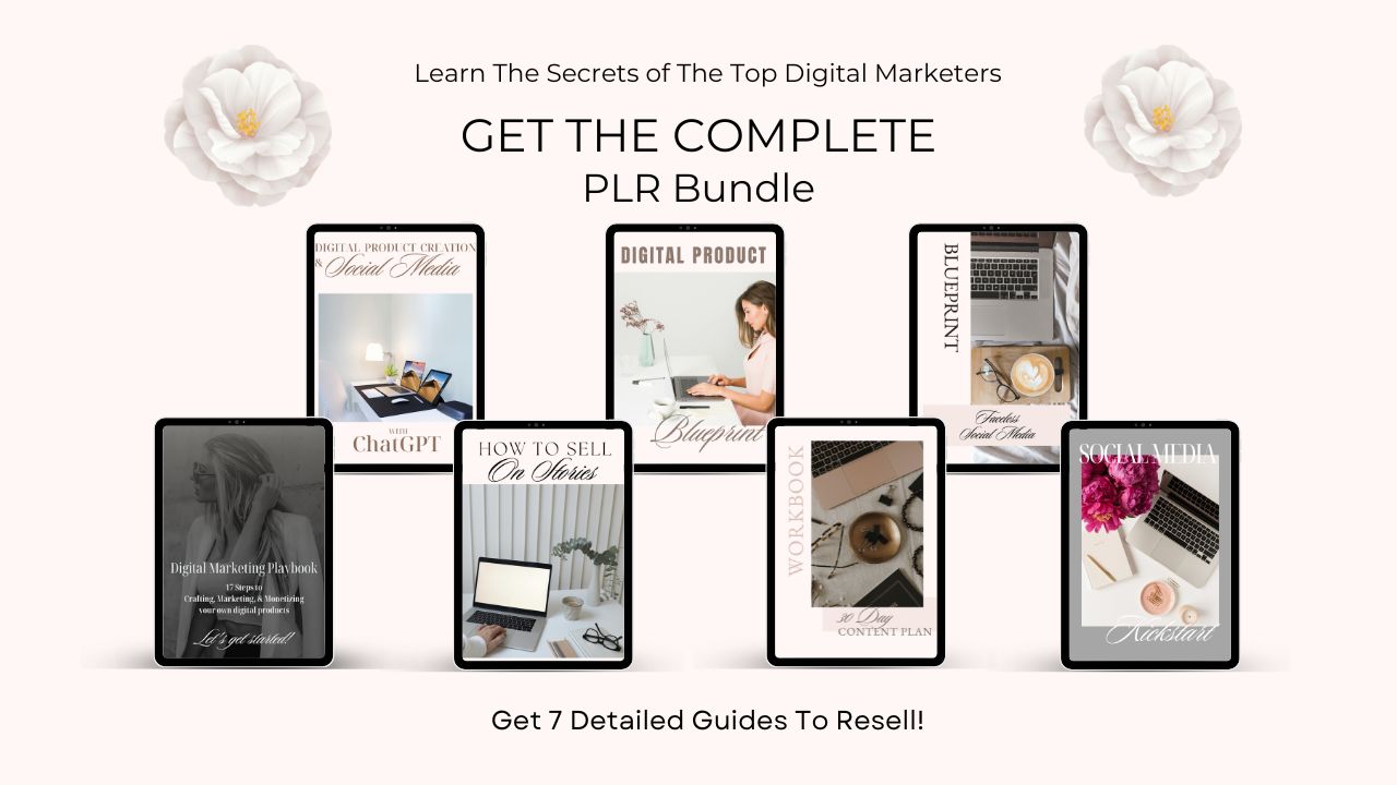 Digital marketing plr bundle