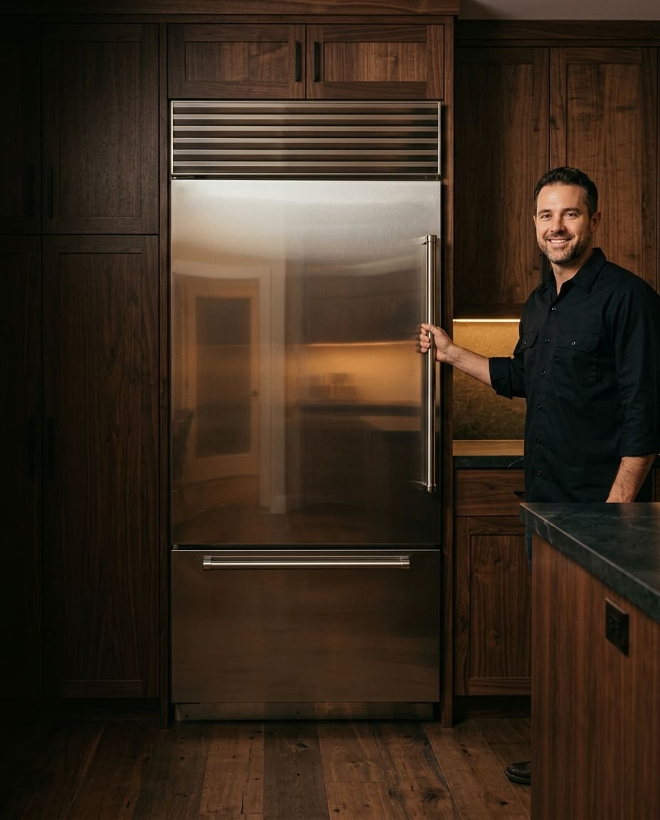 Viking bottom freezer repair technician