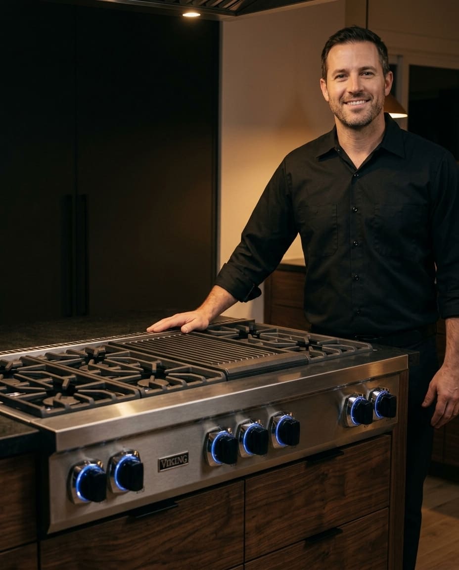 Viking rangetop repair technician