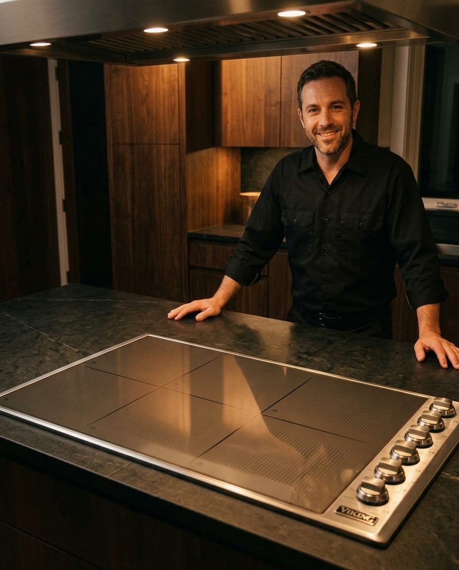 Viking cooktop repair technician