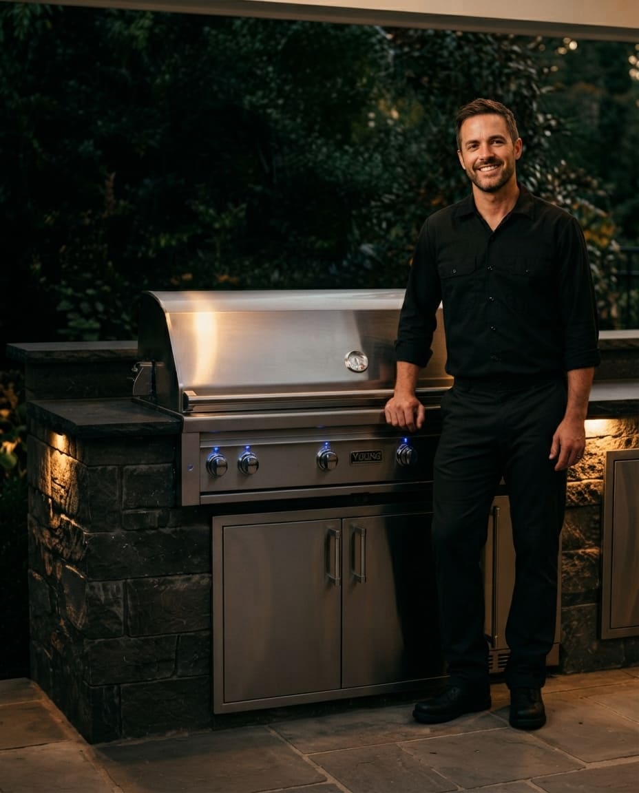 Viking grill repair technician