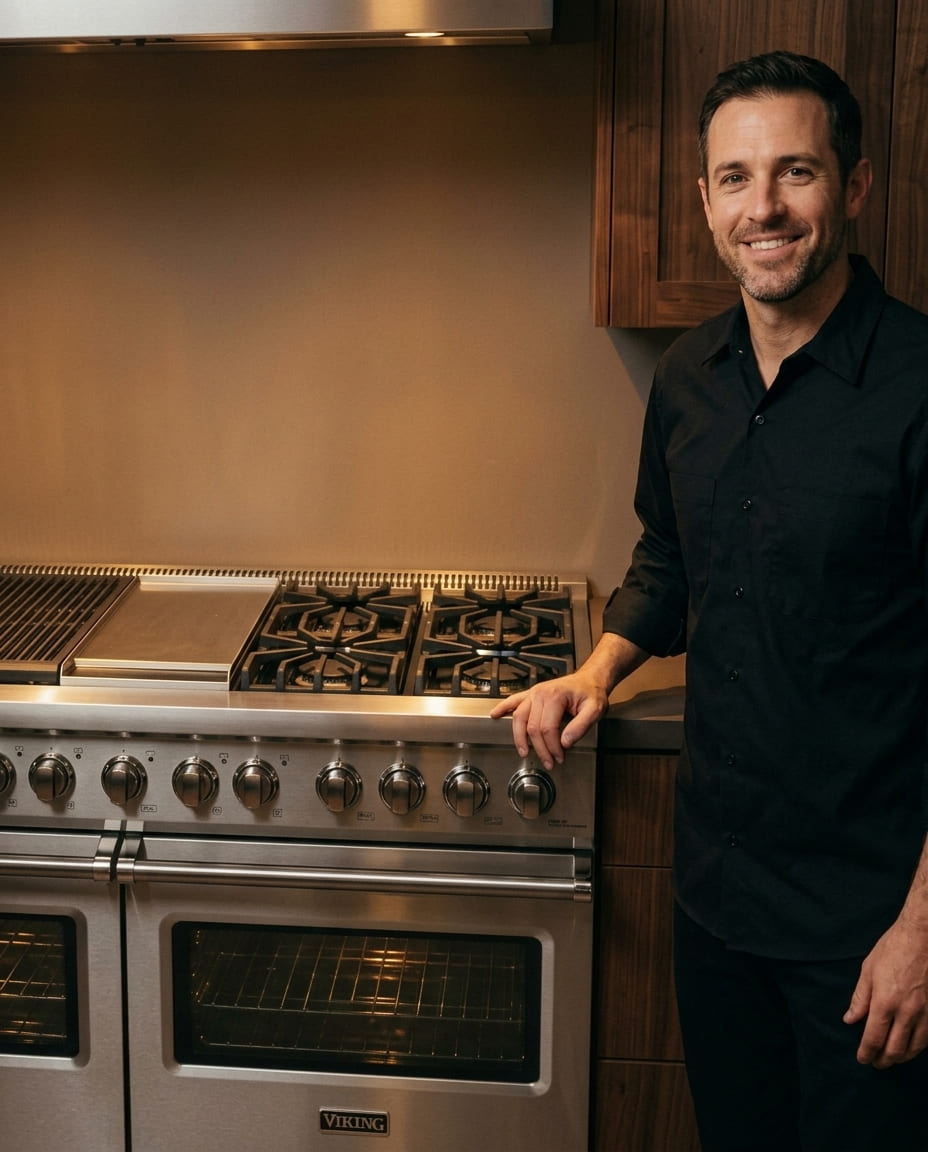 Viking range repair technician
