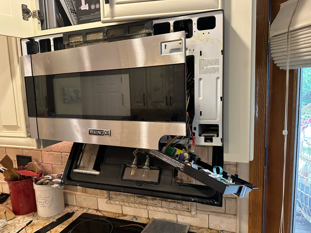 Viking Over-the-Range Microwave repair in Forest Hills