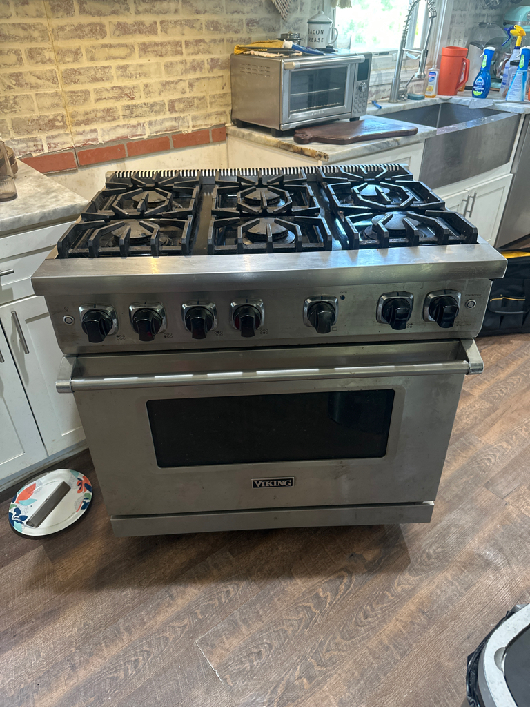 Viking 36" Gas Range recent repair