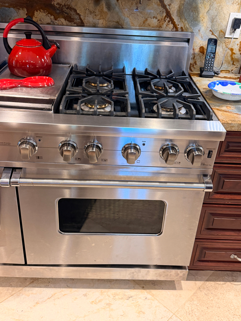 Viking 48" Gas Range recent repair