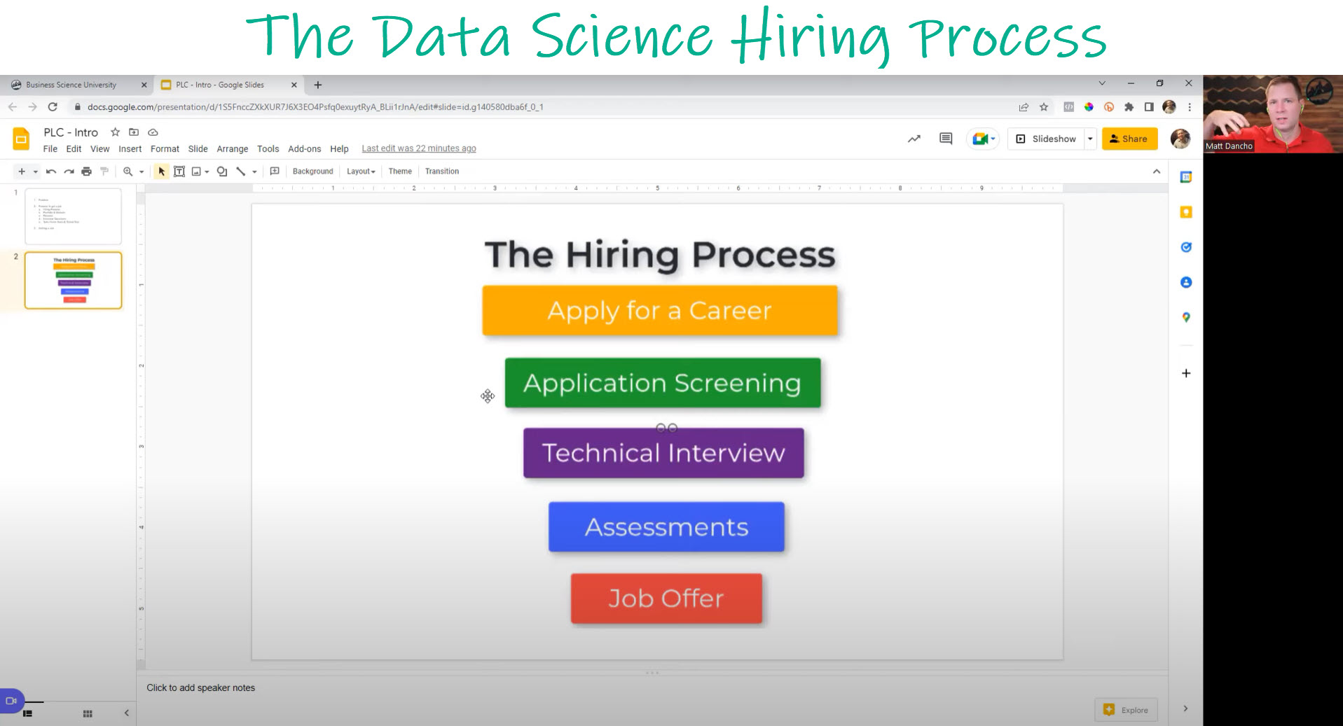 How To Get A Data Science Job (Part 1): The Hiring Process