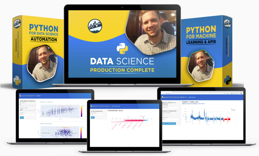 Save $700 On 2-Course Python Production Track