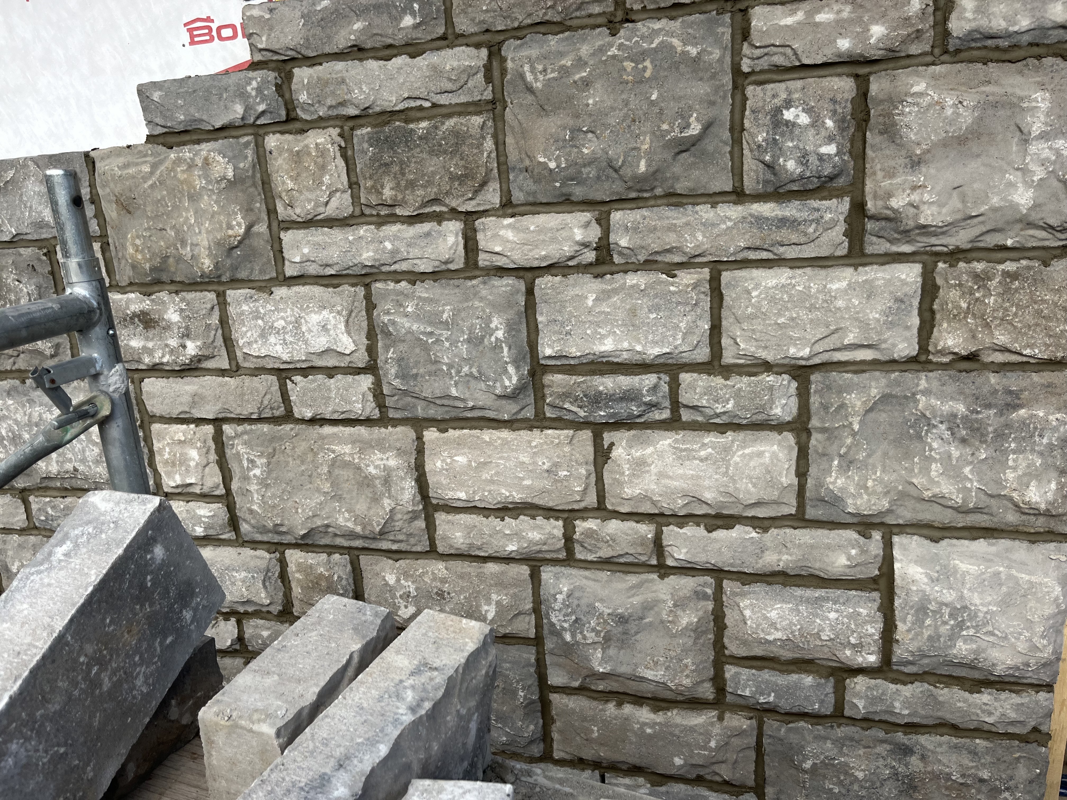 Professional masonry repair project in Ottawa