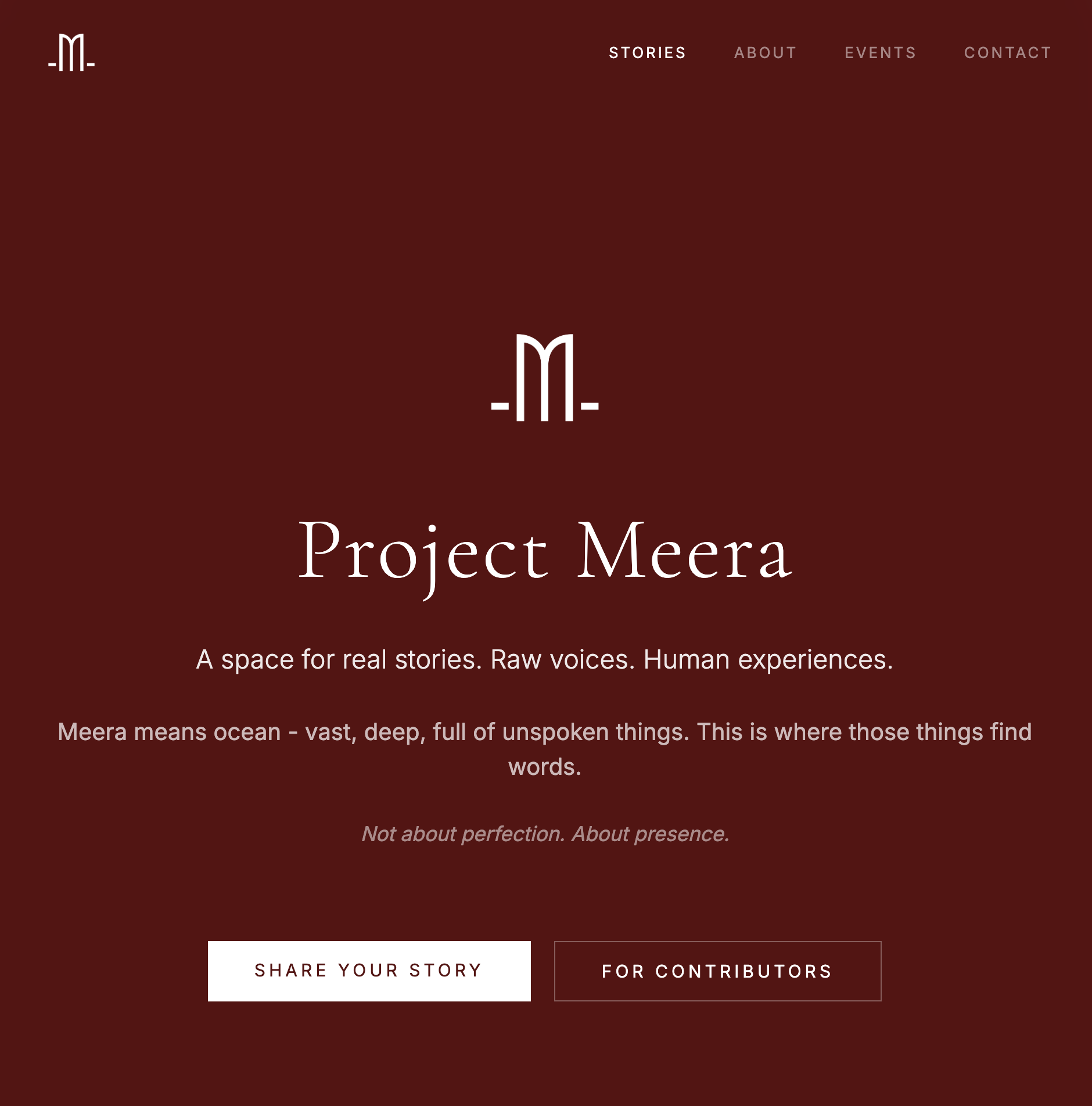 Expression 1 website screenshot