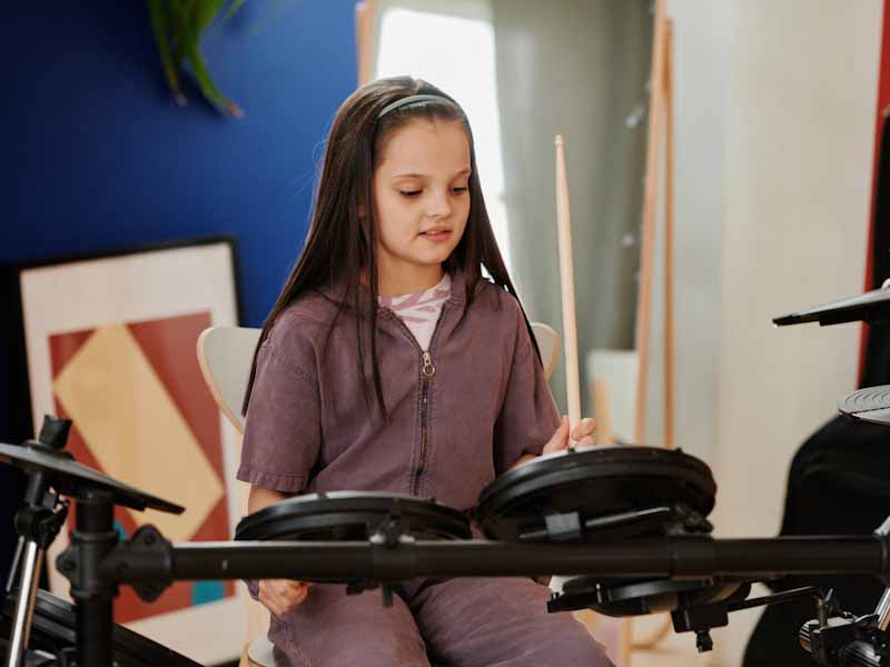 Drum lesson scene 2