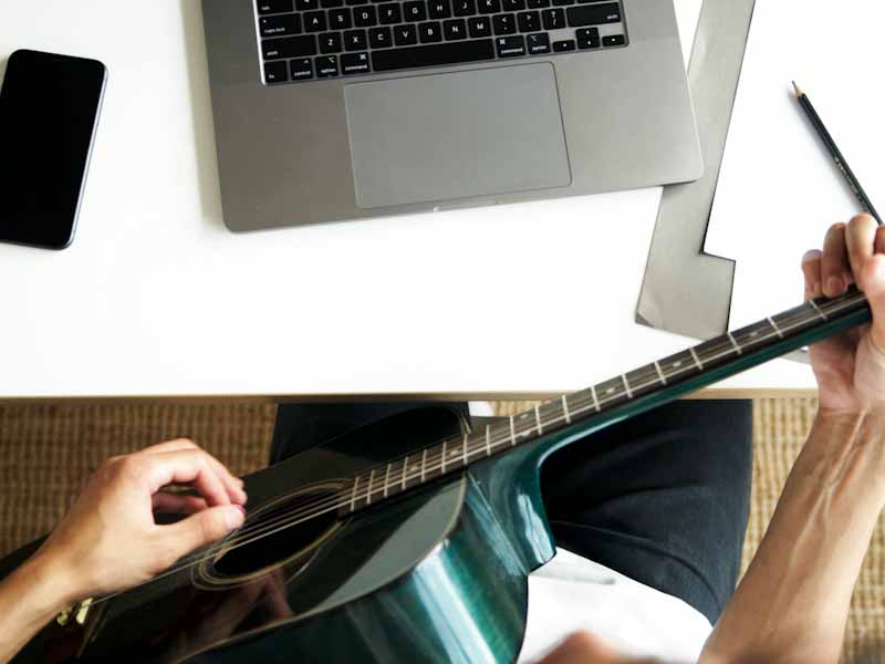 Songwriting lesson scene 1