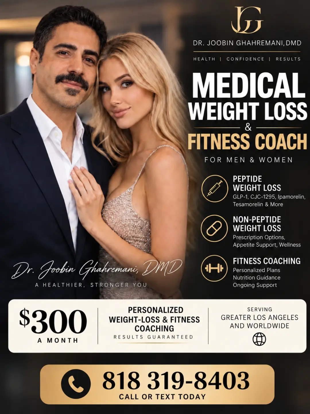 Dr. Joobin Ghahremani wellness and weight loss programs