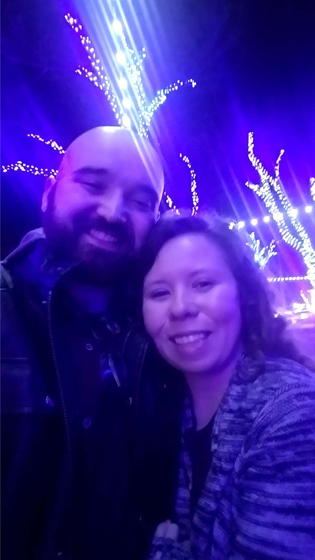 Paige and Ky on their first date