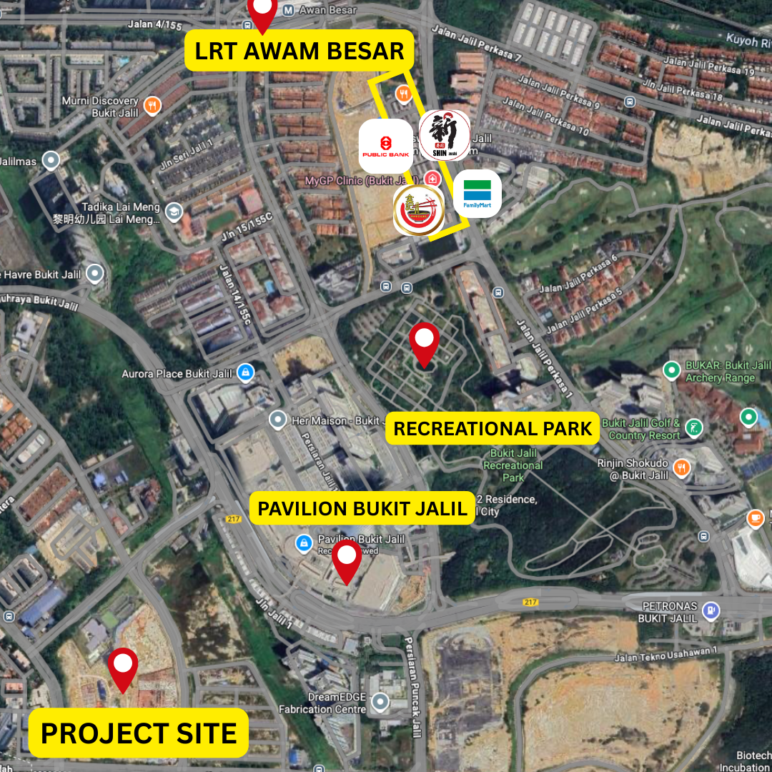 New launch Bukit Jalil condo Vividz near Pavilion Bukit Jalil and LRT