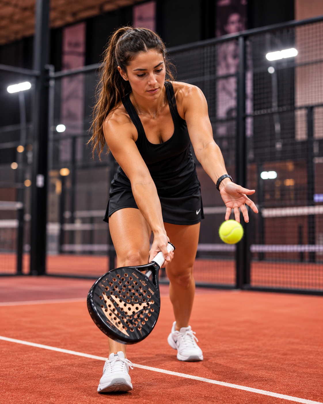 Underhand serve