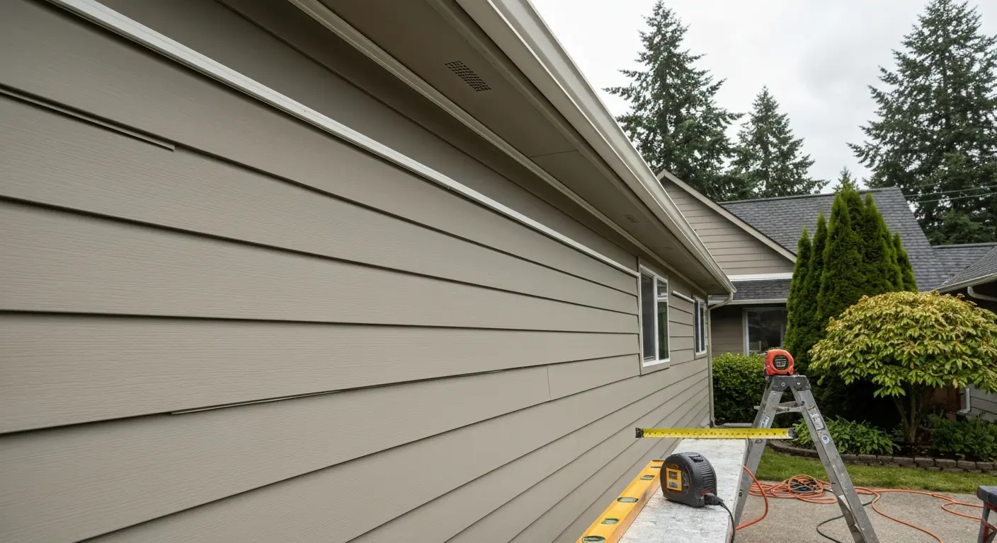Siding replacement project