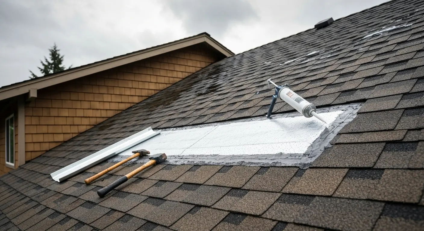 Roof repair in Highlander area