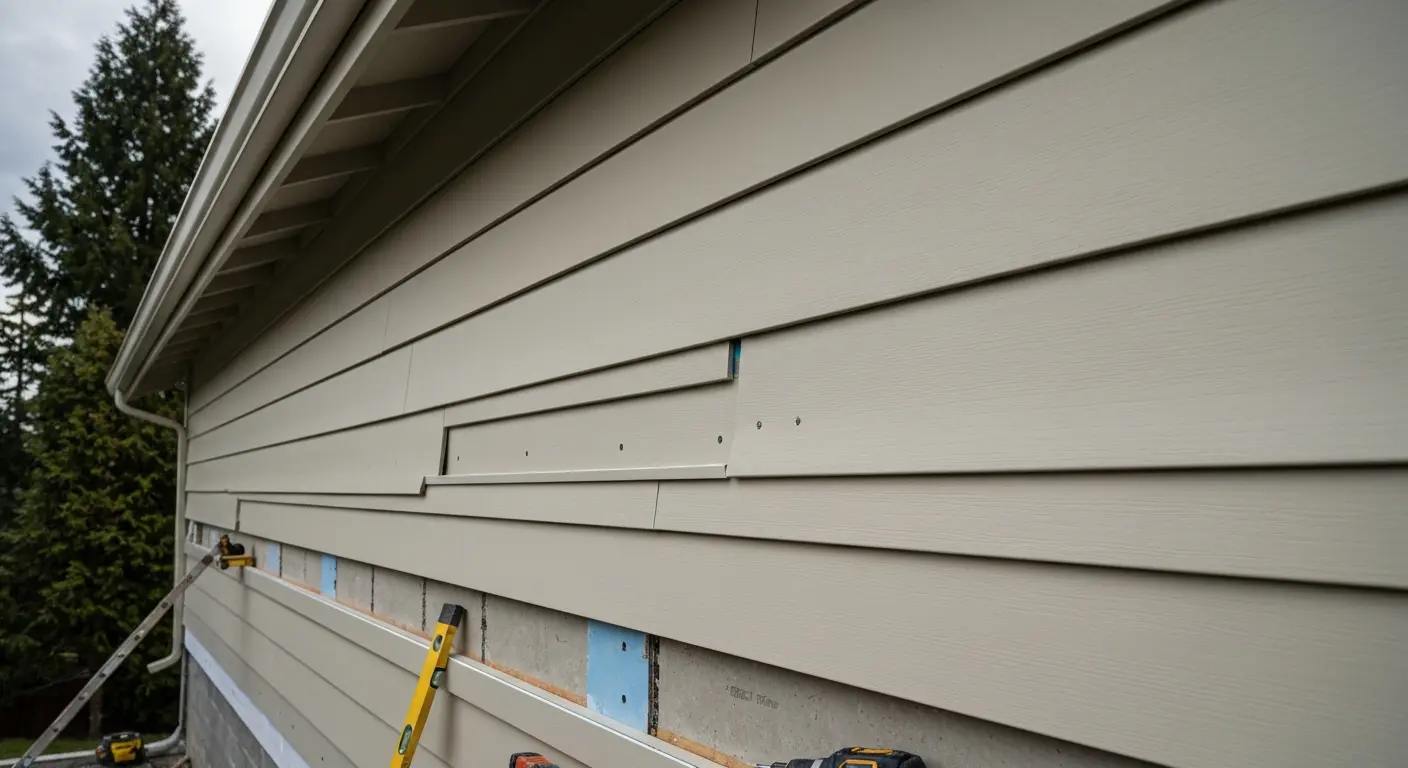 Siding installation