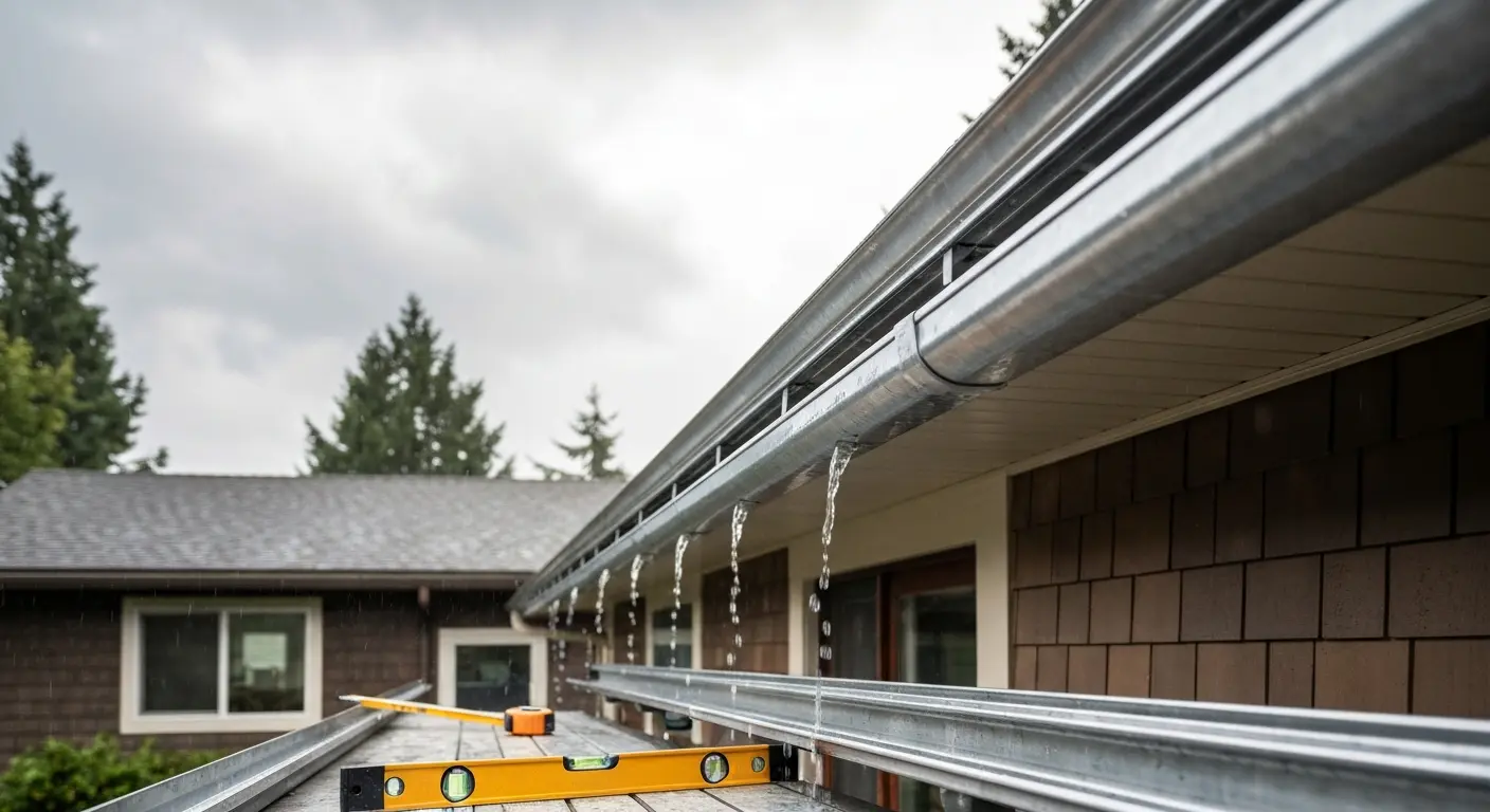 Gutter installation