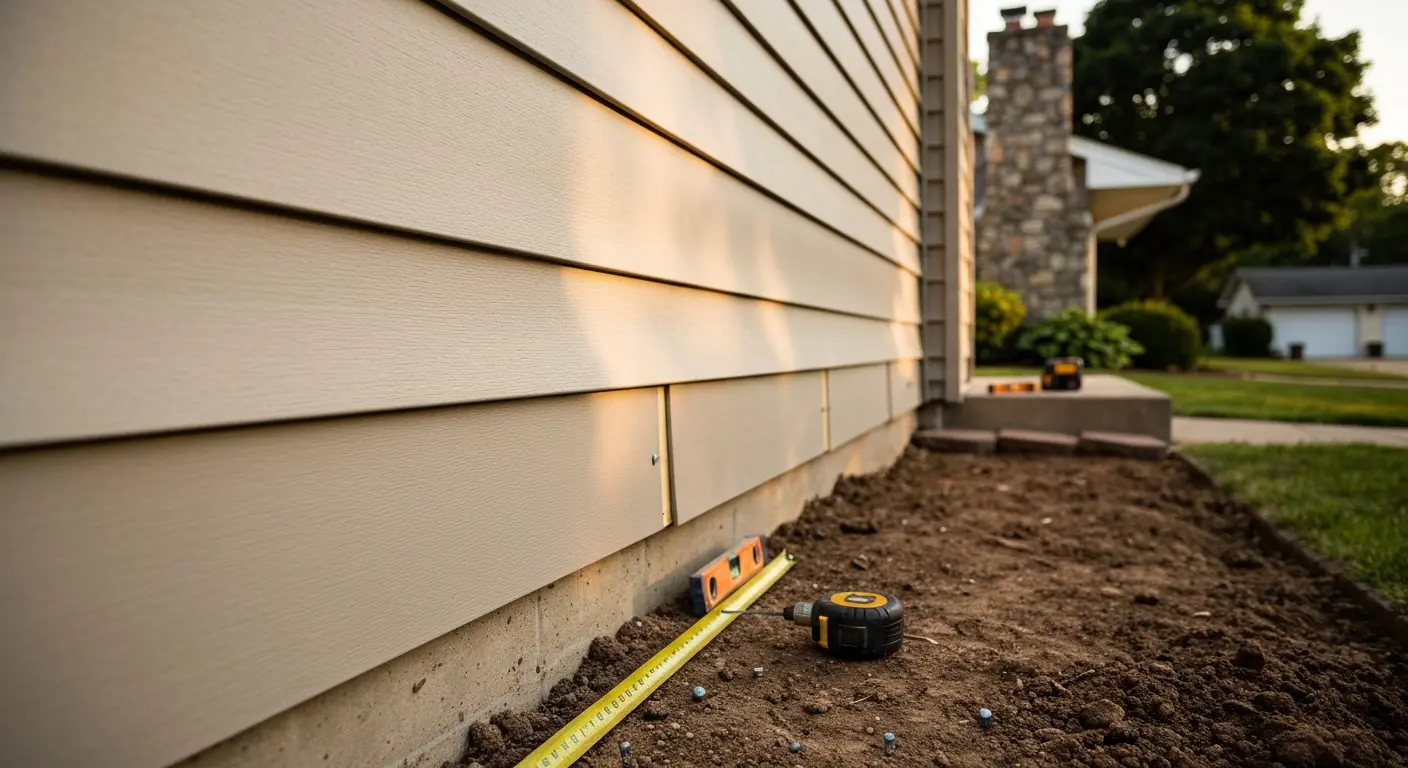 Siding installation