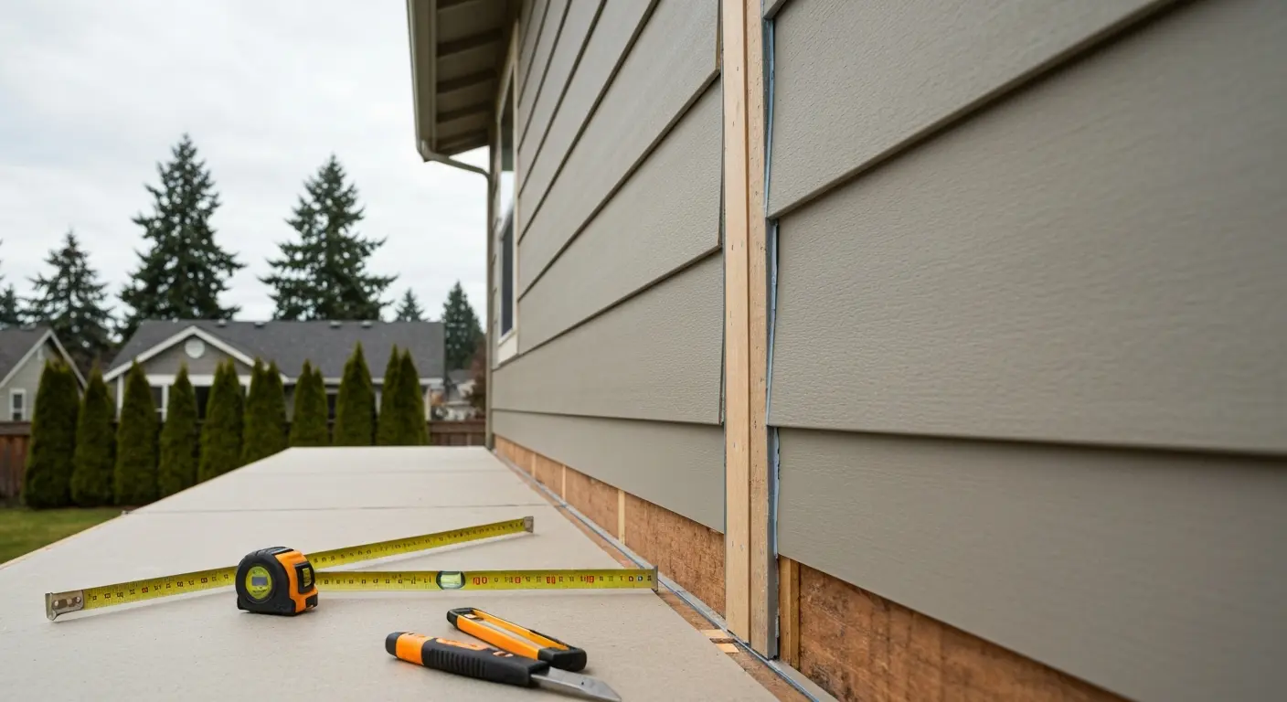 Siding replacement in Kelso