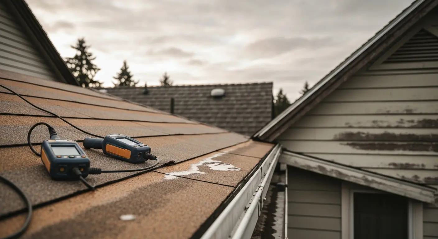 Roof leak repair in Kalama