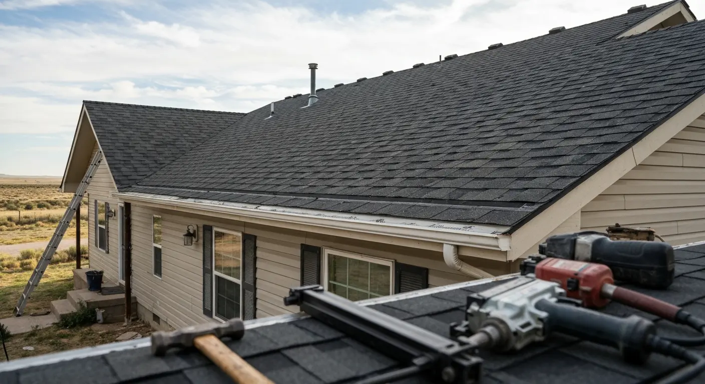 Roof replacement project