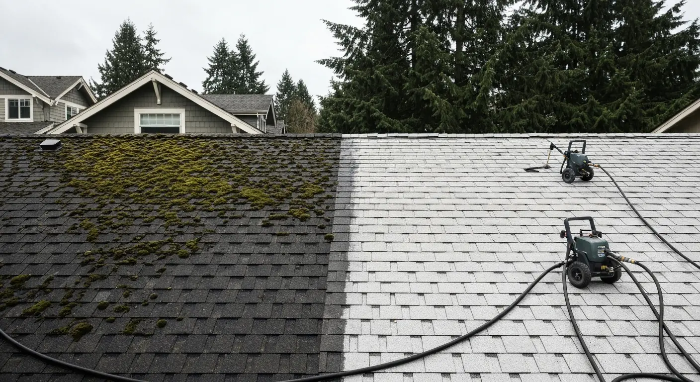 Roof cleaning