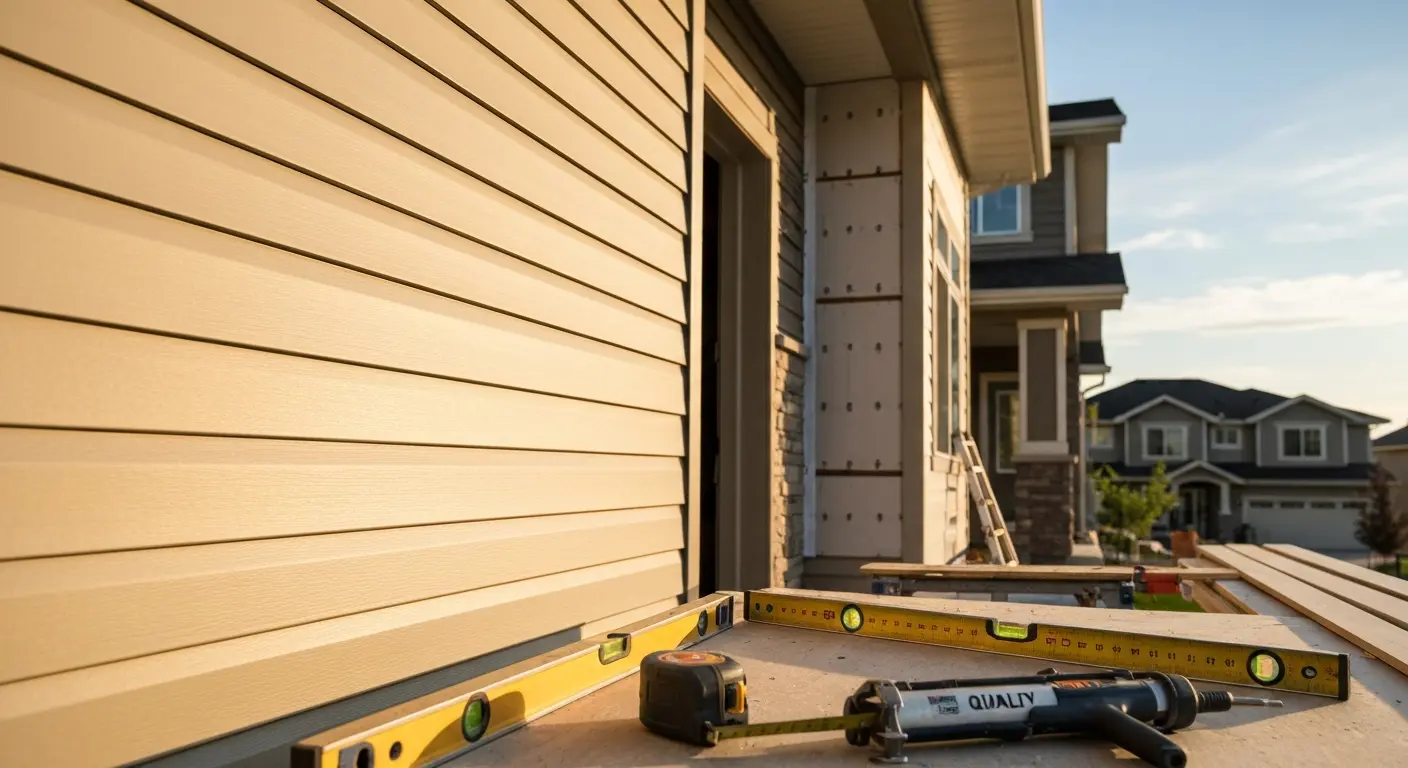 Siding replacement project