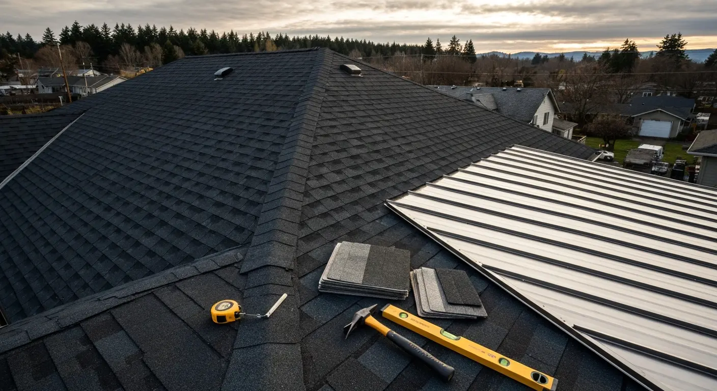 Roof replacement project