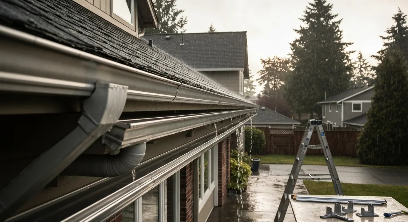 Gutter system installation