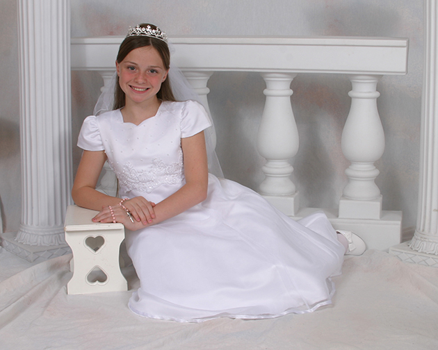 First Communion photography Buffalo NY 2