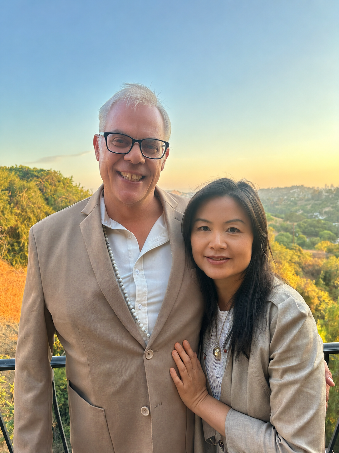 Dr. Jay Dubois and Dr. Winnie Chan Wang
