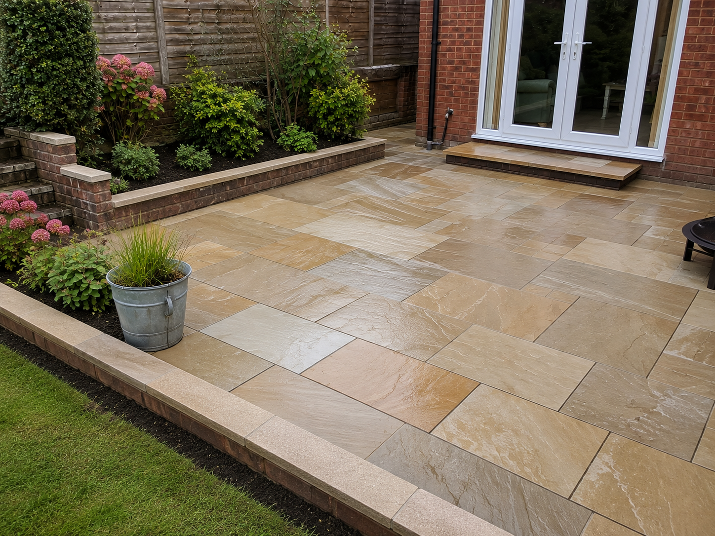 Block paved driveway in Chester