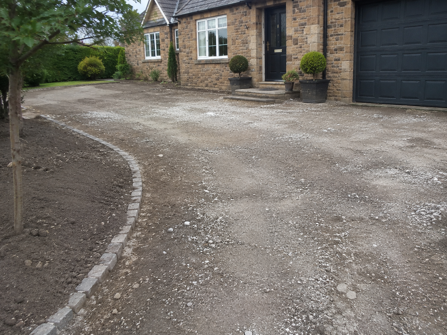 Patio and paving makeover — before