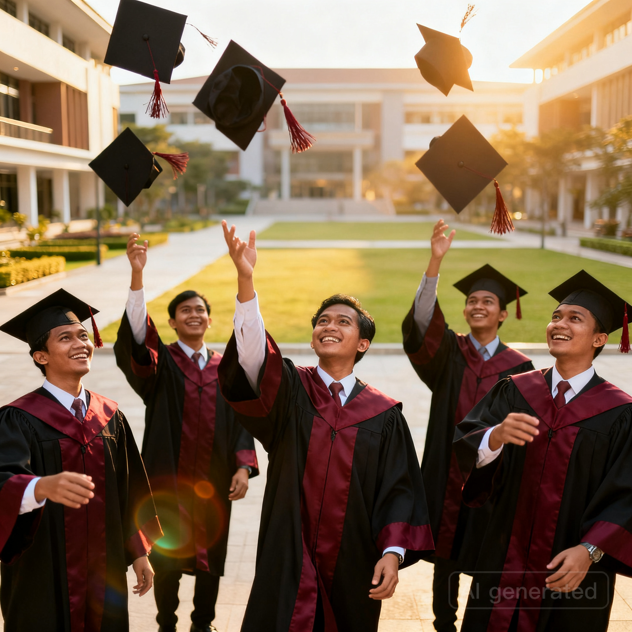 Toga Wisuda Pendidikan