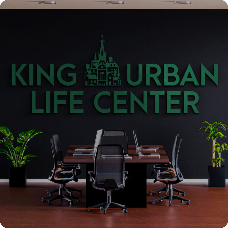 Signage from a Legacy Brand Creators brand identity project