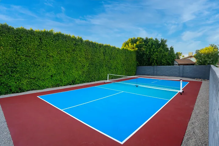 Pickleball court