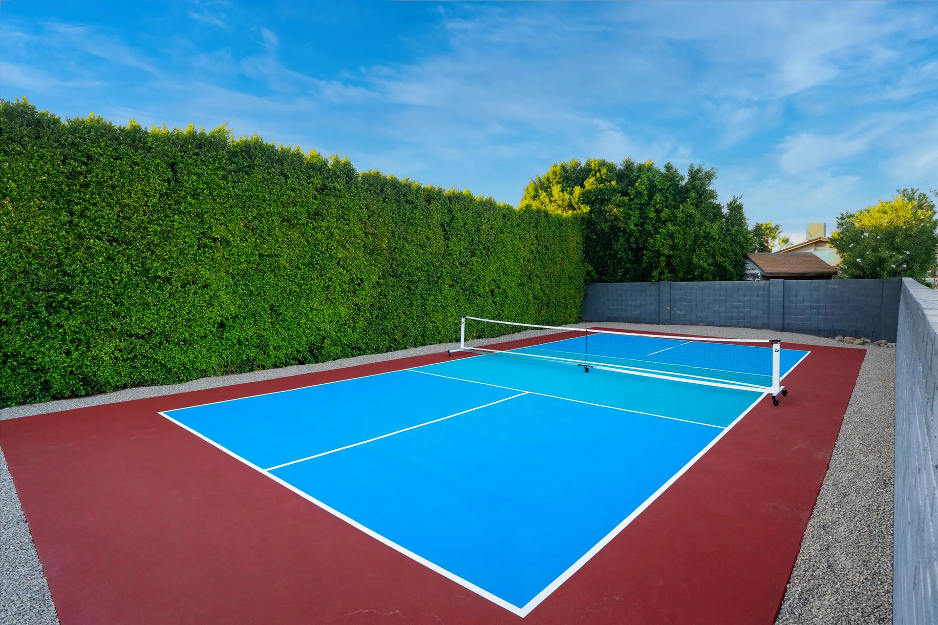 Pickleball court