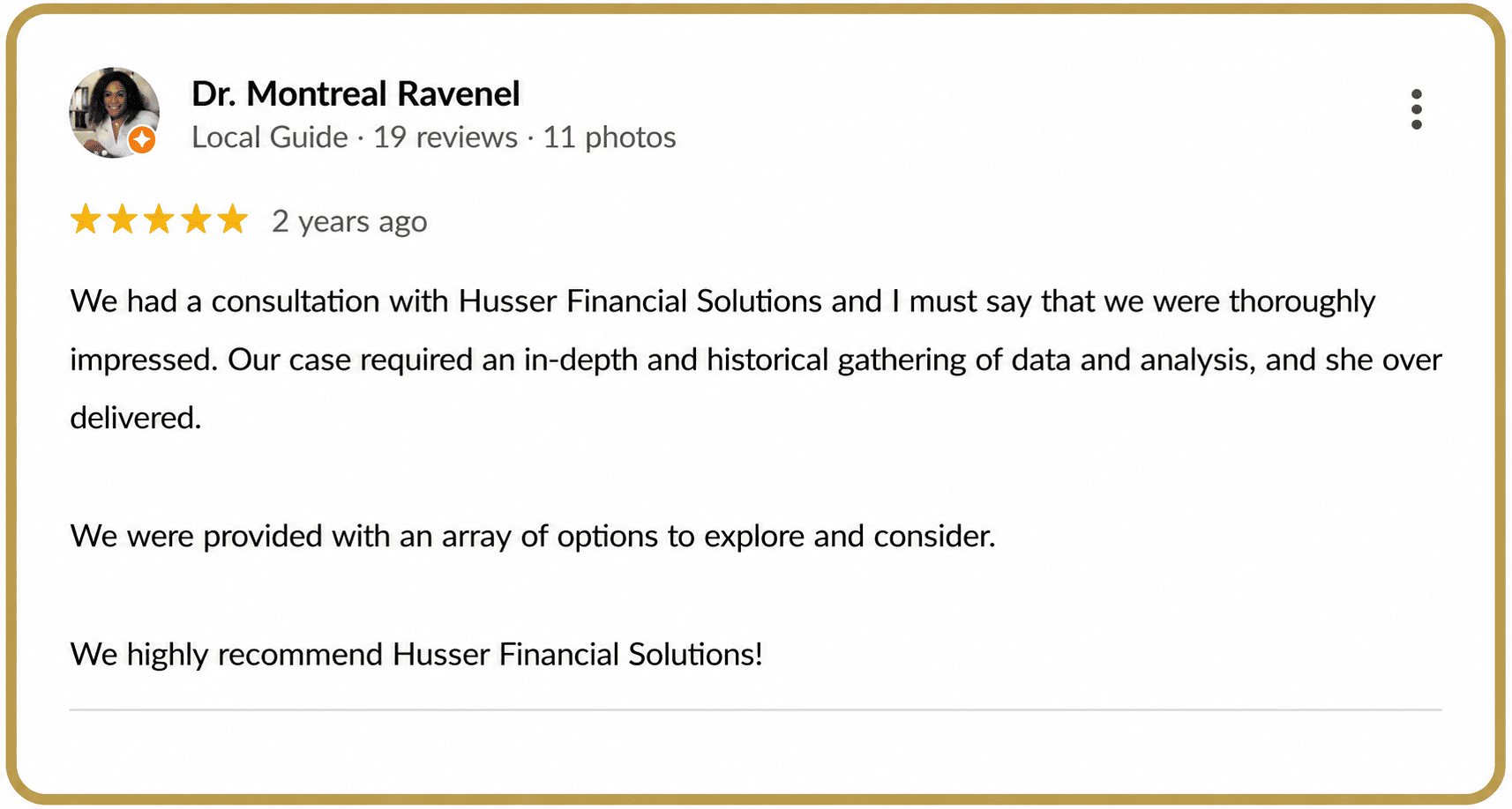 Client Review