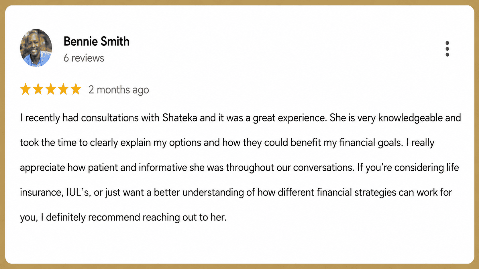 Client Review