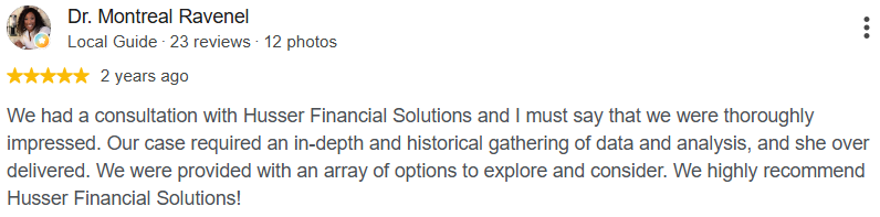 Client review for Shateka Husser
