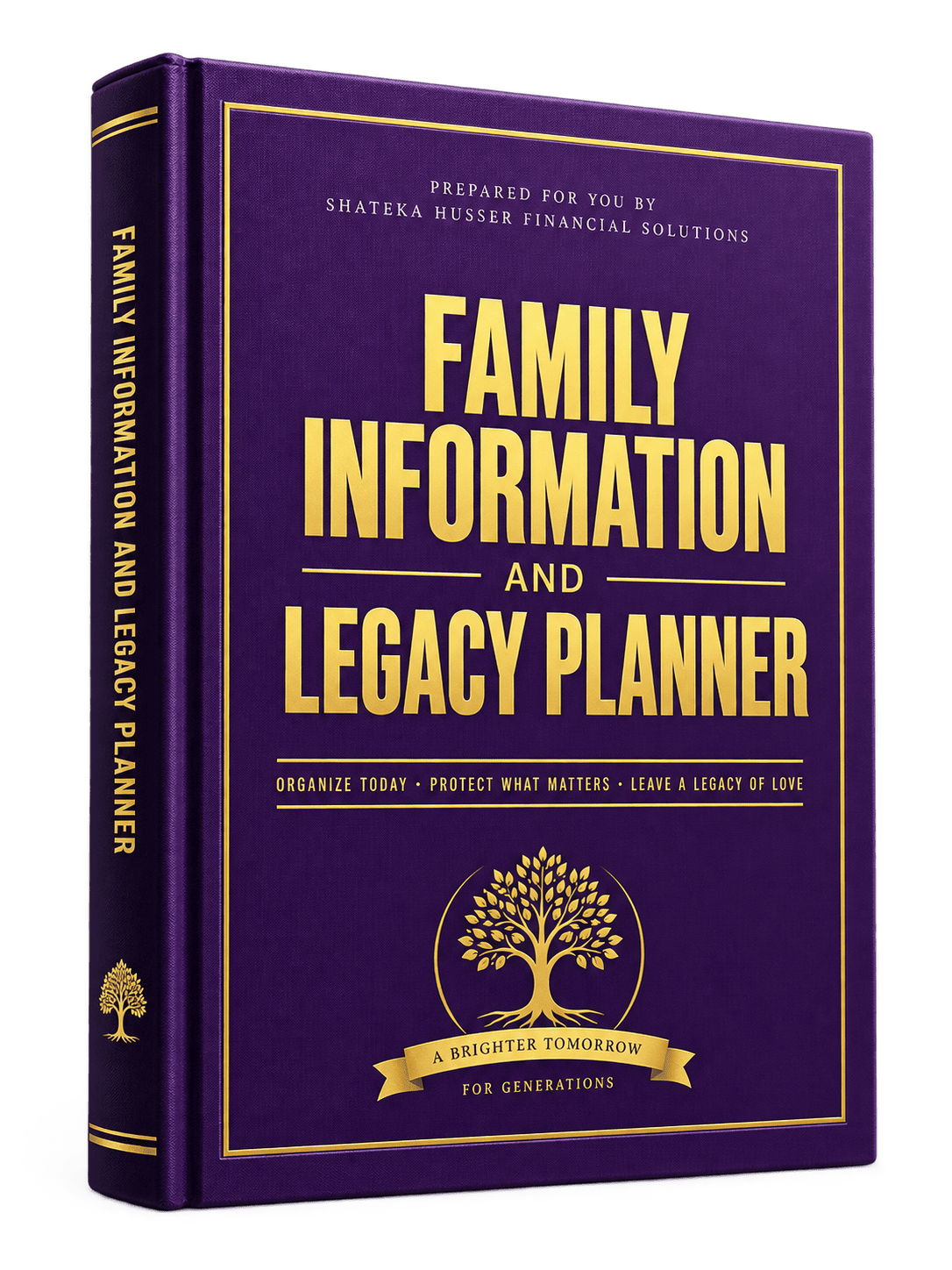 Family Information and Legacy Planner cover