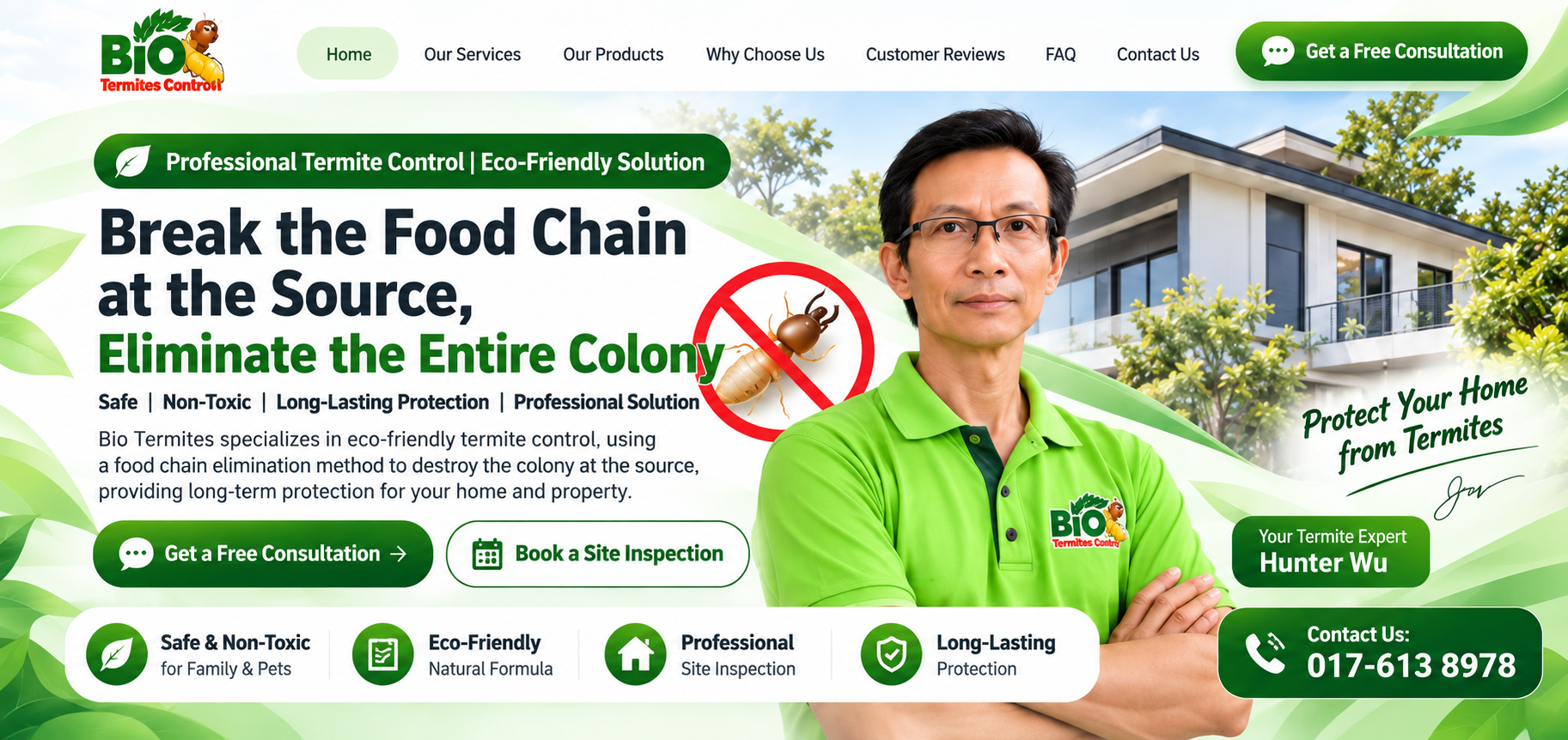 Bio Termites Inspection Website, Websites