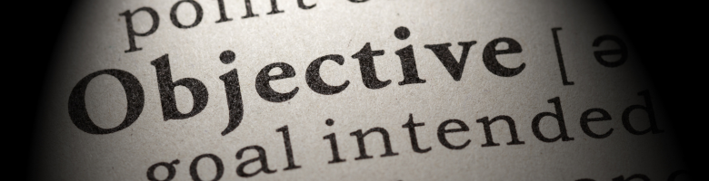 It starts with objectives, not activity