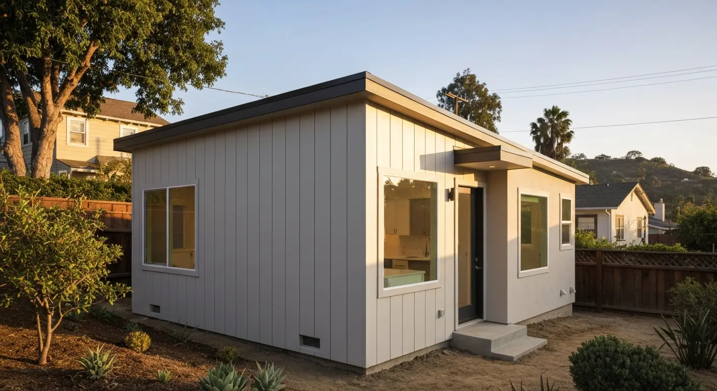 ADU construction project