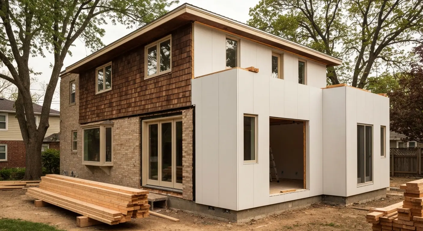 Architectural home addition and renovation