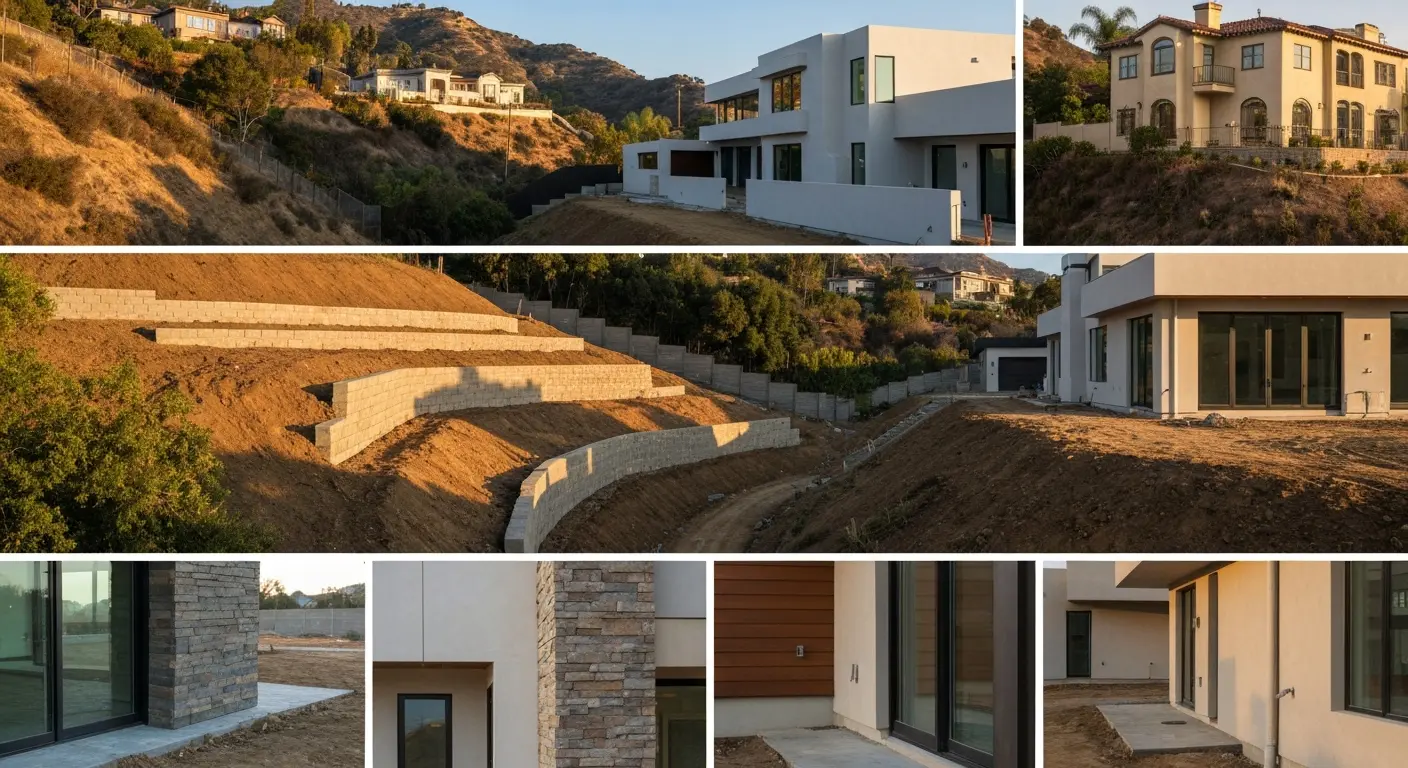 Custom home construction in Hollywood Hills