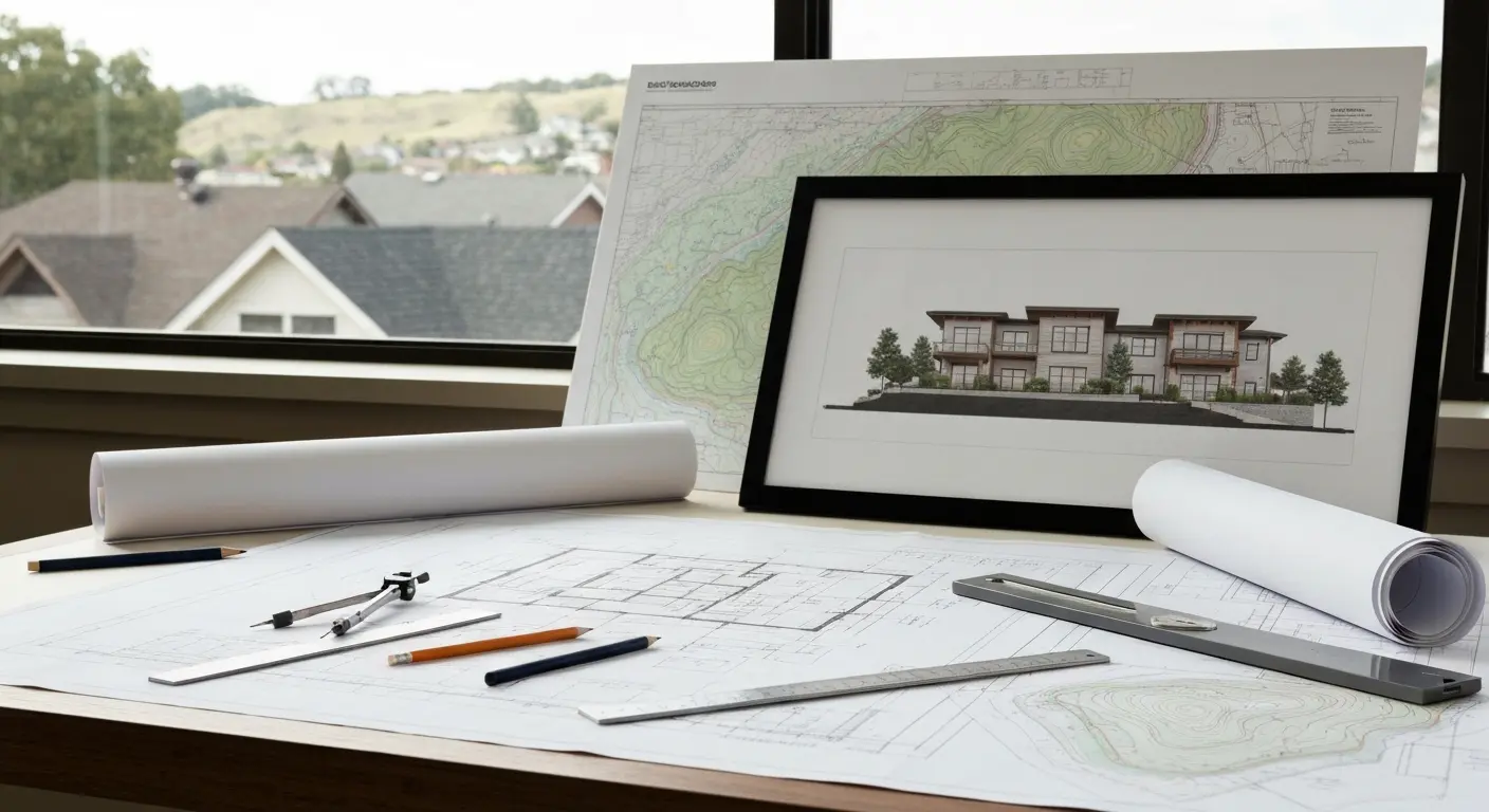 Architectural plans and drawings